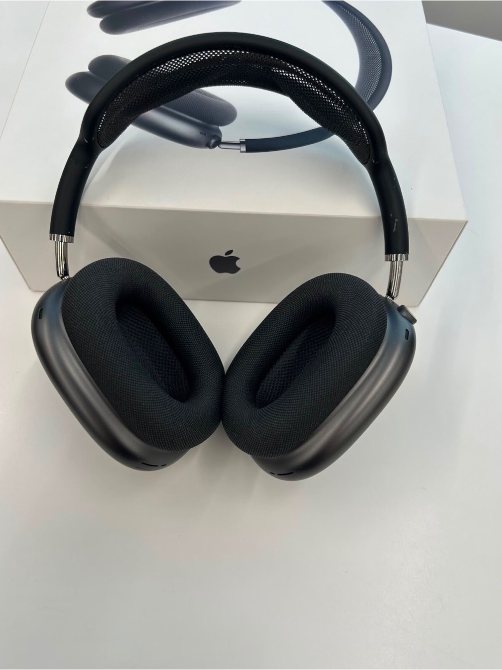Apple Over-Ear Wireless Headphones in Black and Space Gray
